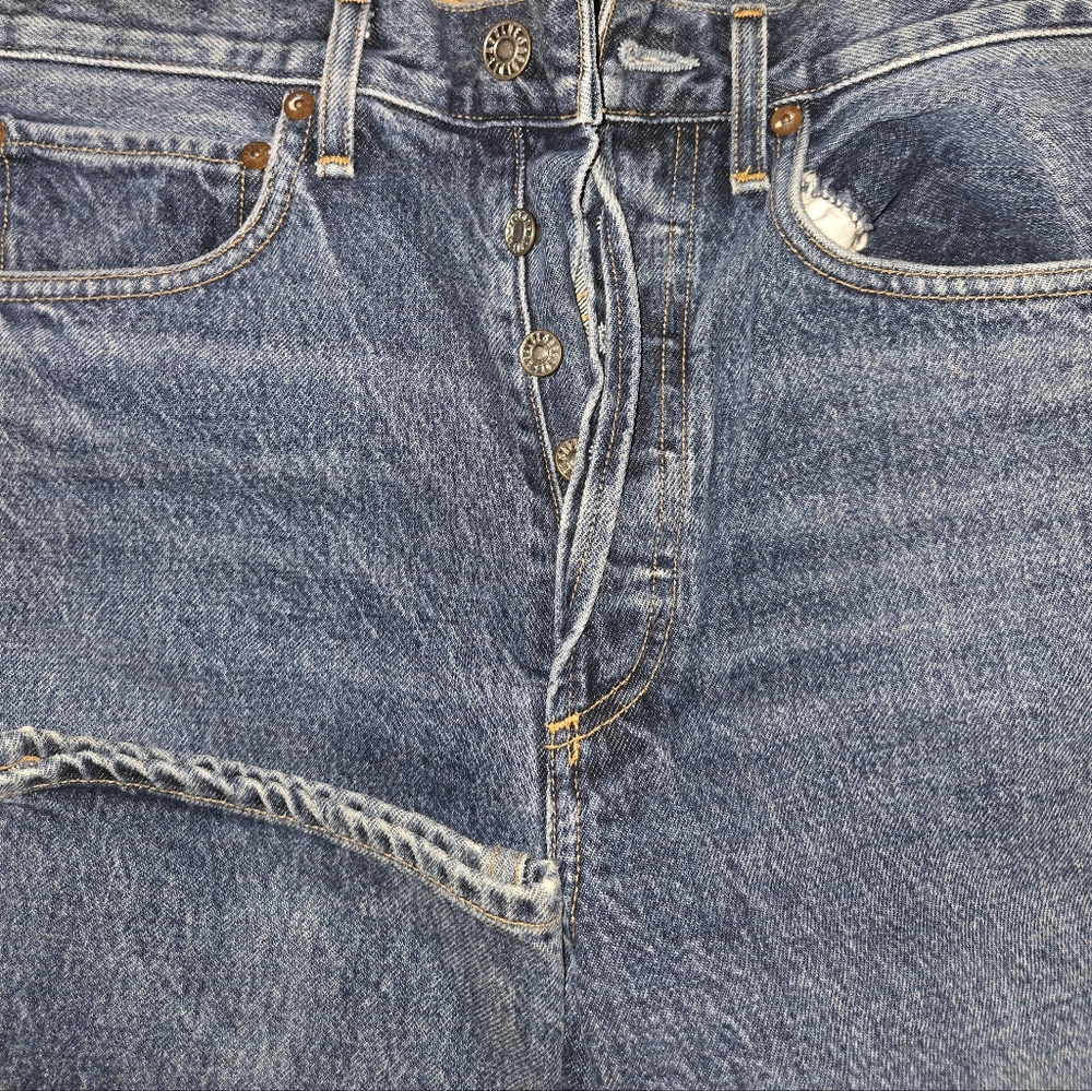 Agolde Blue Denim Jeans